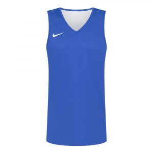חולצת אימון נייק לגברים Nike TEAM BASKETBALL REVERSIBLE JERSEY 20 - כחול/לבן