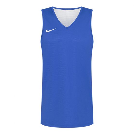 חולצת אימון נייק לגברים Nike TEAM BASKETBALL REVERSIBLE JERSEY 20 - כחול/לבן