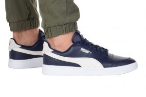 נעלי סניקרס פומה לגברים PUMA Shuffle - כחול כהה
