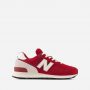 נעלי סניקרס ניו באלאנס לגברים New Balance U574 - אדום/לבן