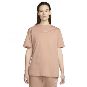 חולצת טי שירט נייק לנשים Nike Sportswear Essentials - מוקה