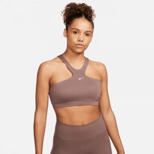 טופ וחולצת קרופ נייק לנשים Nike bra Indy - חום