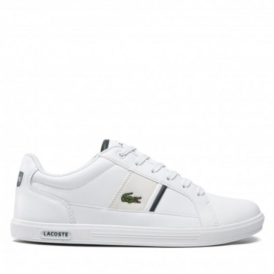 נעלי סניקרס לקוסט לגברים LACOSTE Europa - לבן