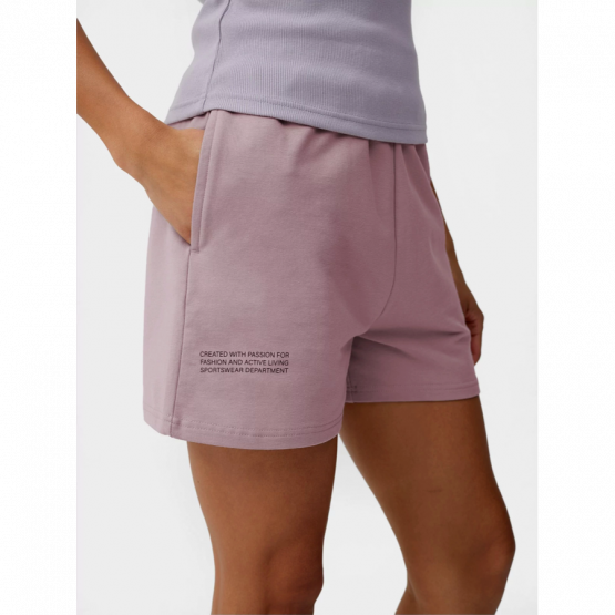 מכנס ברמודה פור אף לנשים 4F Pants with logo - סגול בהיר