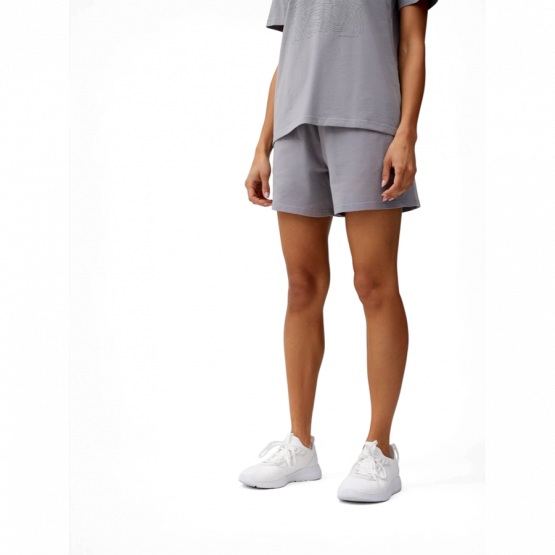מכנס ברמודה פור אף לנשים 4F Classic SHORTS - אפור בהיר
