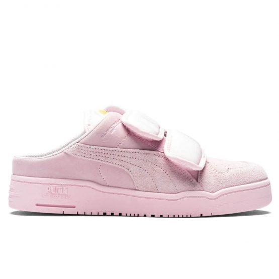 נעלי סניקרס פומה לנשים PUMA Palomo Slipstream Mule - ורוד עתיק