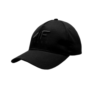 כובע פור אף לגברים 4F HAT WITH LOGO - שחור