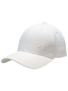 כובע פור אף לגברים 4F BASEBALL CAP - לבן מלא