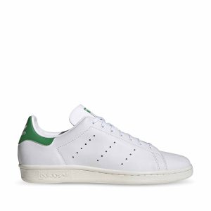 נעלי סניקרס אדידס לגברים Adidas Originals Stan Smith 80s - לבן/ירוק
