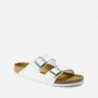 כפכפי בירקנשטוק לנשים Birkenstock Arizona - לבן/שעם