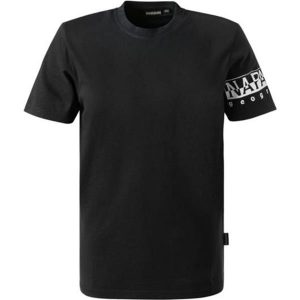 חולצת טי שירט נפפירי לגברים Napapijri Sadas Ss 1 - שחור