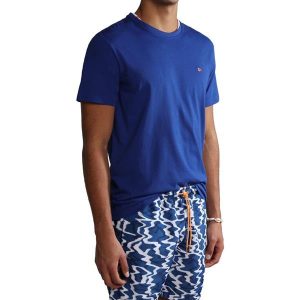 חולצת טי שירט נפפירי לגברים Napapijri Salis  Sum - כחול