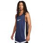 גופיה קצרה נייק לגברים Nike DRI-FIT ICON MIDNIGHT - כחול