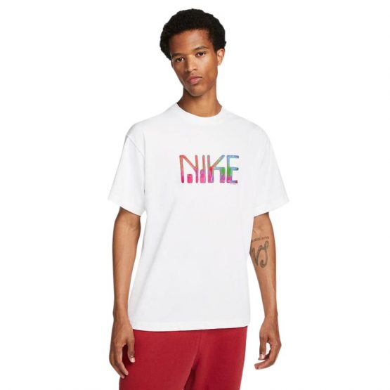 חולצת טי שירט נייק לגברים Nike Heavy Metal Tee - לבן