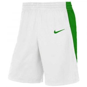 מכנס ברמודה נייק לגברים Nike TEAM BASKETBALL STOCK SHORT - לבן/ירוק