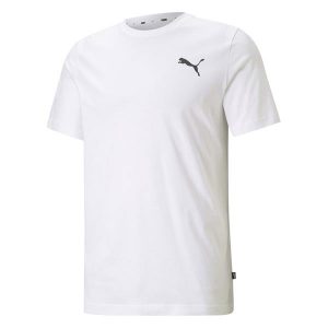 חולצת טי שירט פומה לגברים PUMA Ess Small Logo Tee - לבן