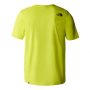 חולצת טי שירט דה נורת פיס לגברים The North Face EASY TEE - צהוב