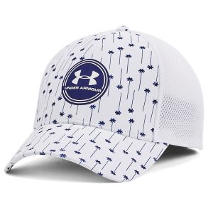 כובע אנדר ארמור לגברים Under Armour Blitzing Caps - לבן/ כחול