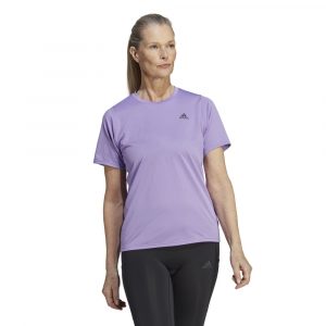 חולצת טי שירט אדידס לנשים Adidas Run Icons Running Tee - סגול