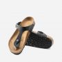 כפכפי בירקנשטוק לנשים Birkenstock Gizeh BS - שחור/כסף