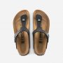כפכפי בירקנשטוק לנשים Birkenstock Gizeh BS - שחור/כסף