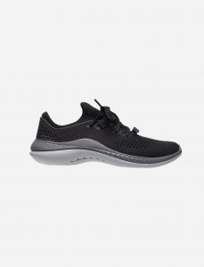 נעלי סניקרס קרוקס לנשים Crocs Literide 360 Pacer - שחור/אפור
