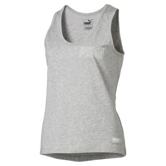 גופיה קצרה פומה לנשים PUMA Athletics Tank - אפור