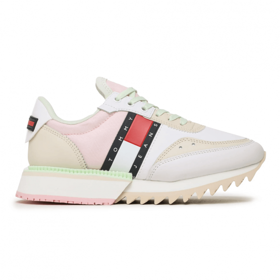 נעלי סניקרס טומי הילפיגר לנשים Tommy Hilfiger Cleated - צבעוני בהיר