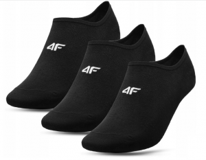 גרב פור אף לגברים 4F SOCKS WITH LOGO (3PACK) - שחור