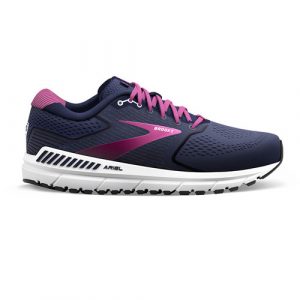 נעלי ריצה ברוקס לנשים Brooks Ariel 20 - כחול כהה/ורוד