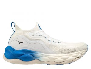 נעלי ריצה מיזונו לגברים Mizuno Wave Neo Ultra - לבן/כחול