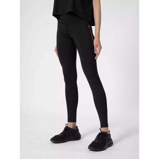 טייץ פור אף לנשים 4F leggings  - שחור