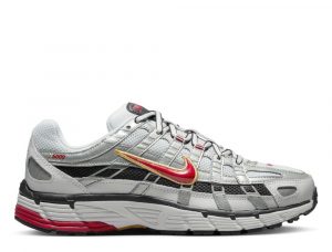 נעלי ריצה נייק לנשים Nike P-6000 - לבן/אדום