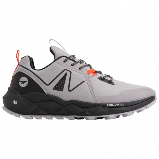 נעלי טיולים HI-TEC לגברים HI-TEC GEO TRAIL PRO GULL - אפור שחור