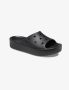 כפכפי Crocs לנשים Crocs Classic Platform Slide - שחור מלא