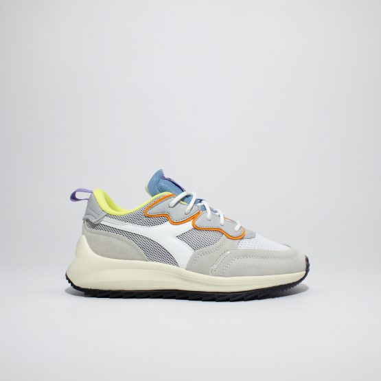 נעלי סניקרס דיאדורה לנשים Diadora Jolly Suede - אפור-לבן