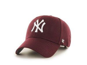 כובע '47 לגברים 47 Brand MLB New York Yankees - בורדו