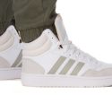 נעלי סניקרס אדידס לגברים Adidas  Hoops 3.0 Mid - לבן/בז'