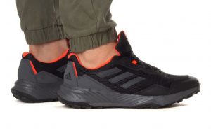 נעלי ריצה אדידס לגברים Adidas TRACEFINDER - שחור/כתום