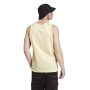 גופיה קצרה אדידס לגברים Adidas Originals ESSENTIALS TANK BLACK - צהוב בהיר