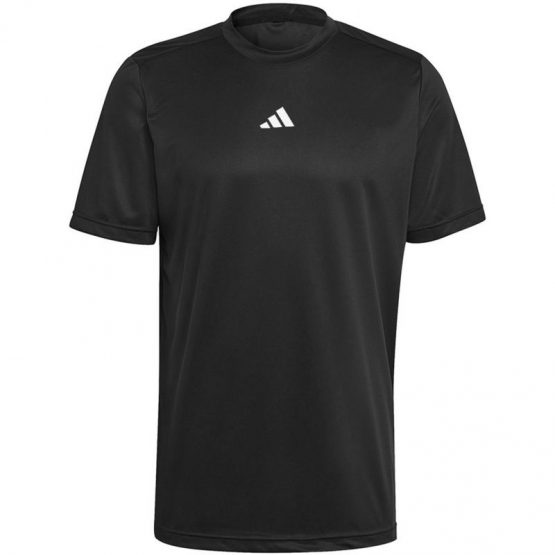 חולצת טי שירט אדידס לגברים Adidas adidas Techfit Short - שחור