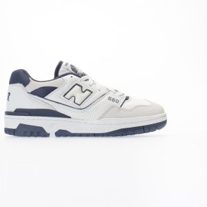 נעלי סניקרס ניו באלאנס לגברים New Balance BB550 - לבן/כחול