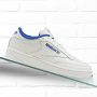 נעלי סניקרס ריבוק לגברים Reebok Club C 85 - כחול כההלבן