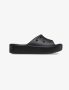 כפכפי Crocs לנשים Crocs Classic Platform Slide - שחור מלא
