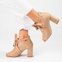 נעלי עקב גבוהות Potocki לנשים Potocki High heel - חום חמרה