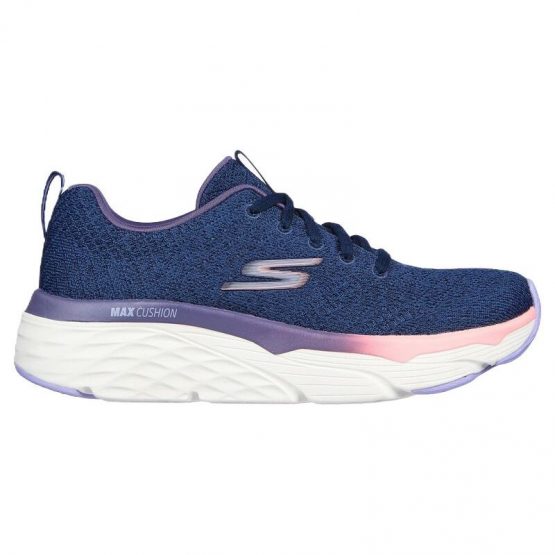 נעלי ריצה סקצ'רס לנשים Skechers Max Cushioning - כחול נייבי