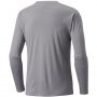 חולצת טי שירט ארוכות קולומביה לגברים Columbia   Zero Rules Long Sleeve - אפור