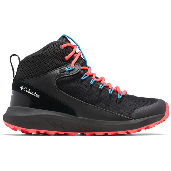נעלי טיולים קולומביה לנשים Columbia TRAILSTORM MID WATERPROOF - שחור/אדום