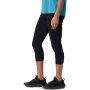 טייץ Mountain Hardwear לנשים Mountain Hardwear MOUNTAIN STRETCH CAPRI - שחור