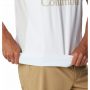 חולצת טי שירט קולומביה לגברים Columbia ZERO ICE CIRRO-COOL GRAPHIC TEE - לבן